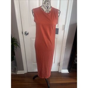 Universal Thread NWT Sleeveless Rust Midi Dress